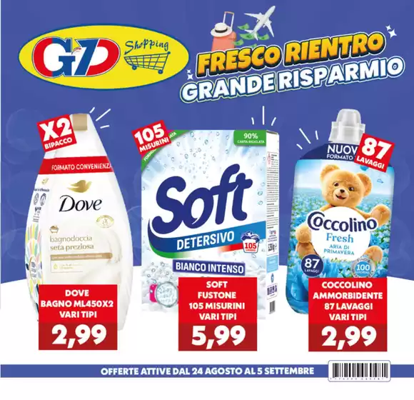 Volantino GeD SHOPPING a Vipiteno | Fresco rientro | 2026-08-24T00:00:00.000Z - 2026-09-05T00:00:00.000Z