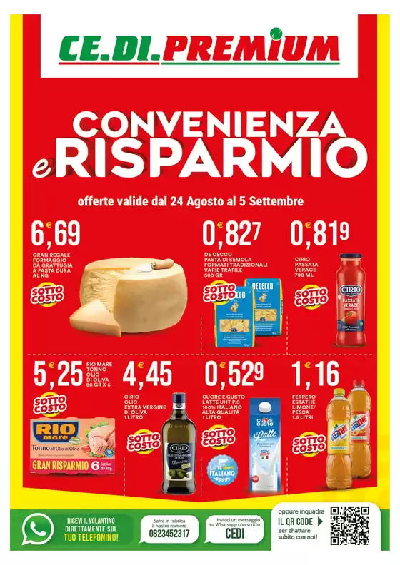 Volantino Premium Cash&Carry | Convenienza e risparmio | 2026-08-24T00:00:00.000Z - 2026-09-05T00:00:00.000Z