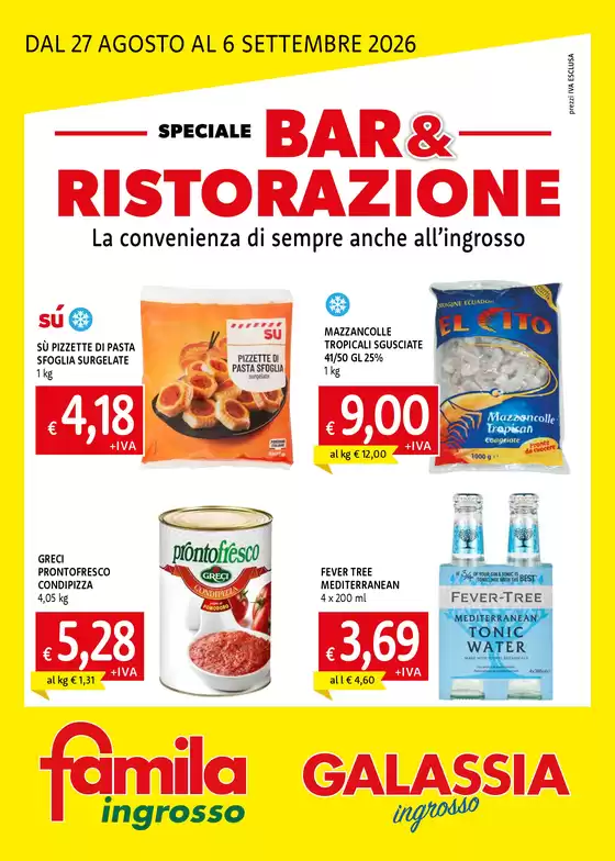 Volantino Iperfamila | SPECIALE BAR RISTORAZIONE | 2026-08-27T00:00:00.000Z - 2026-09-06T00:00:00.000Z