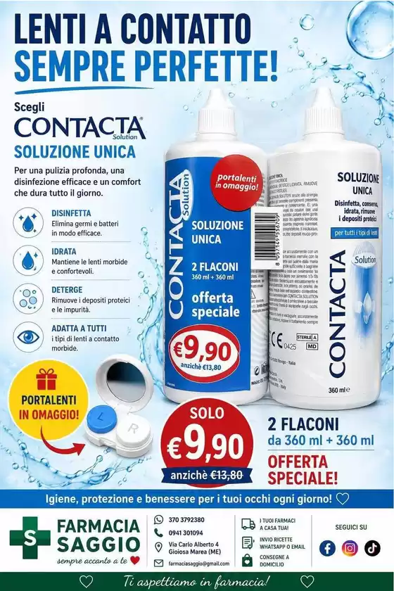 Volantino Farmacia Saggio | Offerte Speciale! | 2026-08-25T00:00:00.000Z - 2026-08-31T00:00:00.000Z