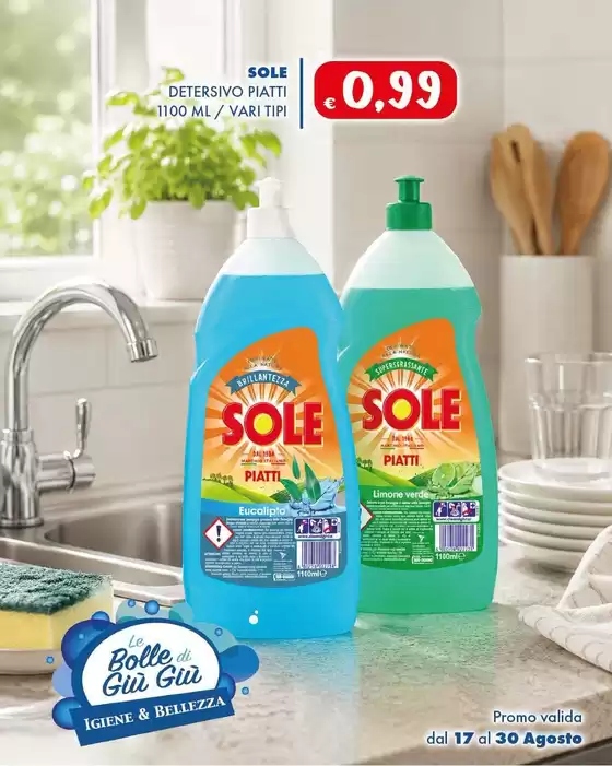 Volantino Le Bolle di Giù Giù | Offerte Le Bolle di Giù Giù | 2026-08-17T00:00:00.000Z - 2026-08-30T00:00:00.000Z