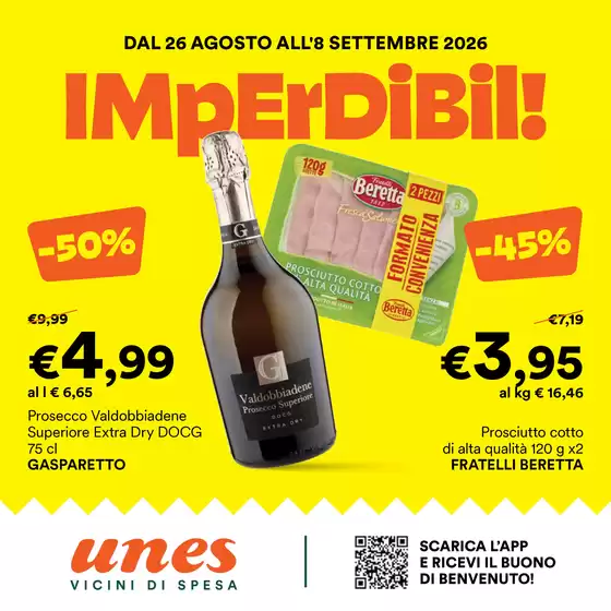 Volantino Unes a Galbiate | Imperdibil! | 2026-08-26T00:00:00.000Z - 2026-09-08T00:00:00.000Z