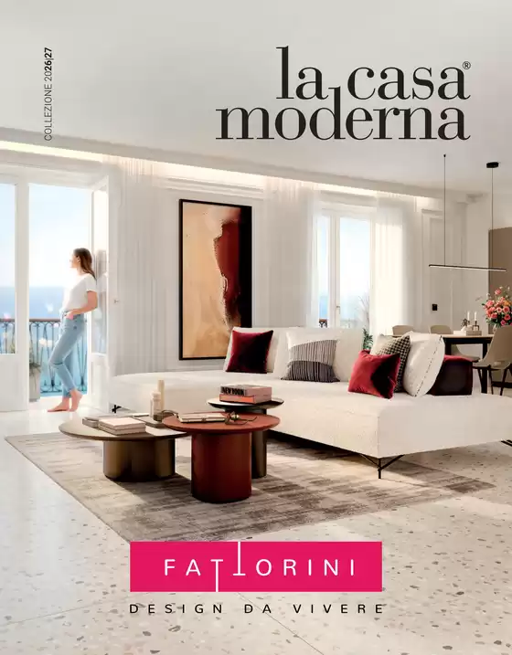 Volantino Fattorini Design a Dosson | Catalogo La Casa Moderna | 2026-01-01T00:00:00.000Z - 2027-12-31T00:00:00.000Z