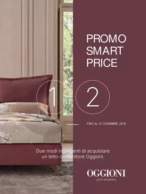 Volantino Fattorini Design a Dosson | Catalogo promozione Smart Price Oggioni | 2026-08-25T00:00:00.000Z - 2026-12-31T00:00:00.000Z
