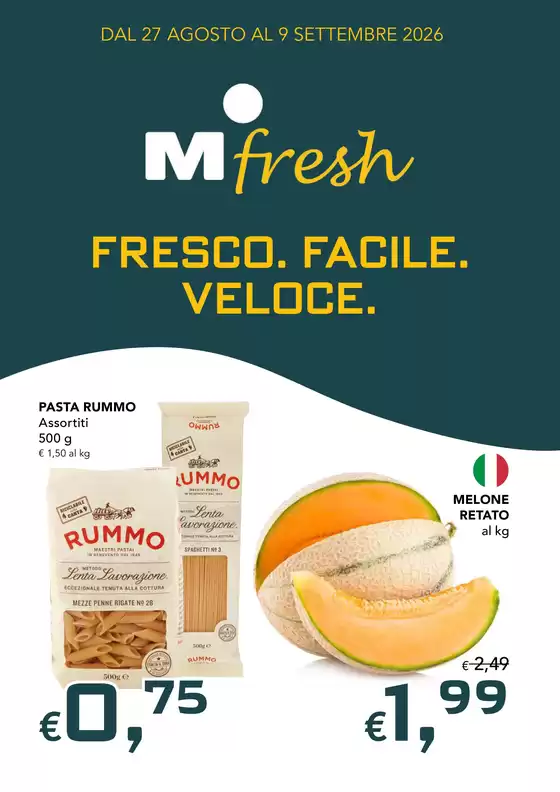 Volantino Migross Supermercati & Market | Fresco. Facile. Veloce | 2026-08-27T00:00:00.000Z - 2026-09-09T00:00:00.000Z