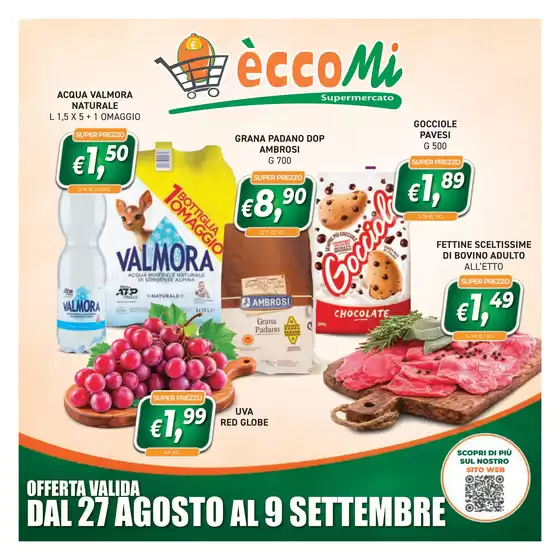 Volantino Eccomi | Eccomi Plus! | 2026-08-27T00:00:00.000Z - 2026-09-09T00:00:00.000Z