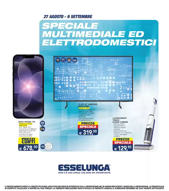 Volantino Esselunga a Asti | Multimediale | 2026-08-27T00:00:00.000Z - 2026-09-09T00:00:00.000Z