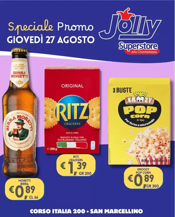 Volantino Jolly Market a Asti | Speciale promo | 2026-08-27T00:00:00.000Z - 2026-08-27T00:00:00.000Z