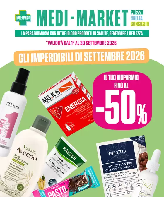 Volantino Medi-Market | Gli imperdibili di Settembre | 2026-09-01T00:00:00.000Z - 2026-09-30T00:00:00.000Z