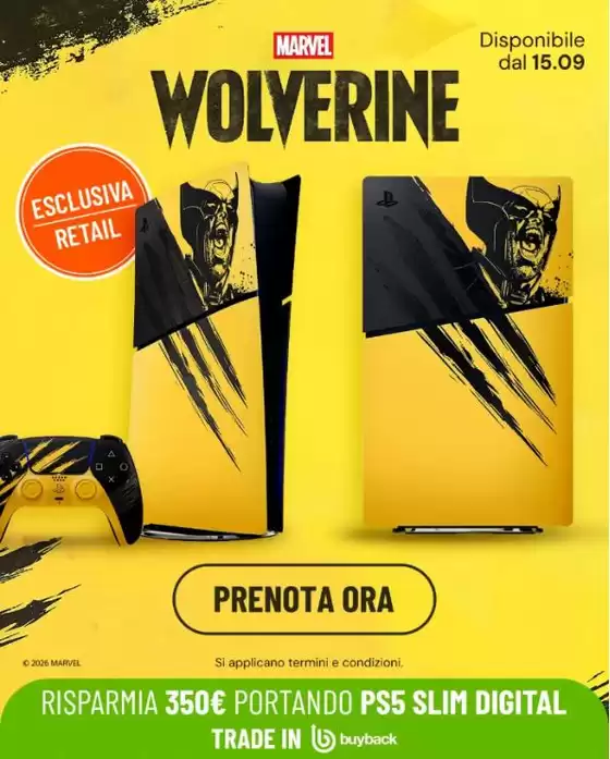 Volantino Gamelife a Rondanina | Offerte Gamelife | 2026-08-27T00:00:00.000Z - 2026-09-10T00:00:00.000Z