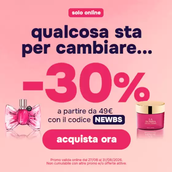 Volantino Beauty Star a Marino | Qualcosa sta per cambiare | 2026-08-27T00:00:00.000Z - 2026-08-31T00:00:00.000Z