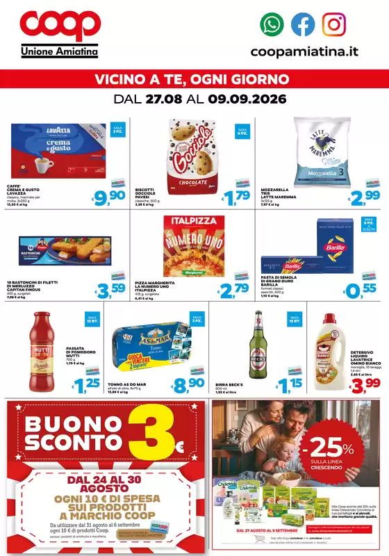 Volantino Coop | VICINO A TE, OGNI GIORNO | 2026-08-27T00:00:00.000Z - 2026-09-09T00:00:00.000Z
