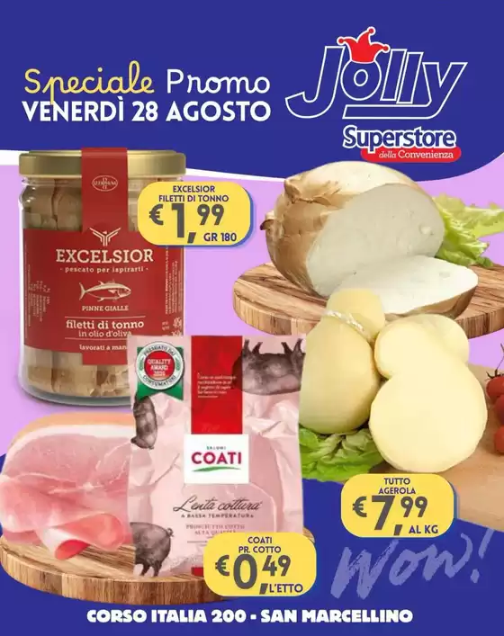 Volantino Jolly Market | Speciale promo | 2026-08-28T00:00:00.000Z - 2026-08-28T00:00:00.000Z