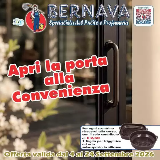 Volantino Bernava | Apri la porta alla convenienza | 2026-09-04T00:00:00.000Z - 2026-09-24T00:00:00.000Z