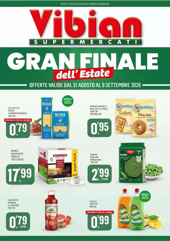 Volantino Vibian | Gran finale | 2026-08-31T00:00:00.000Z - 2026-09-09T00:00:00.000Z