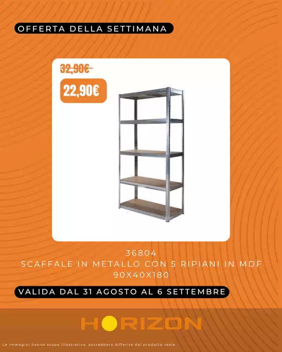 Volantino Horizon a Campodoro | Offerta della settimana | 2026-08-31T00:00:00.000Z - 2026-09-06T00:00:00.000Z