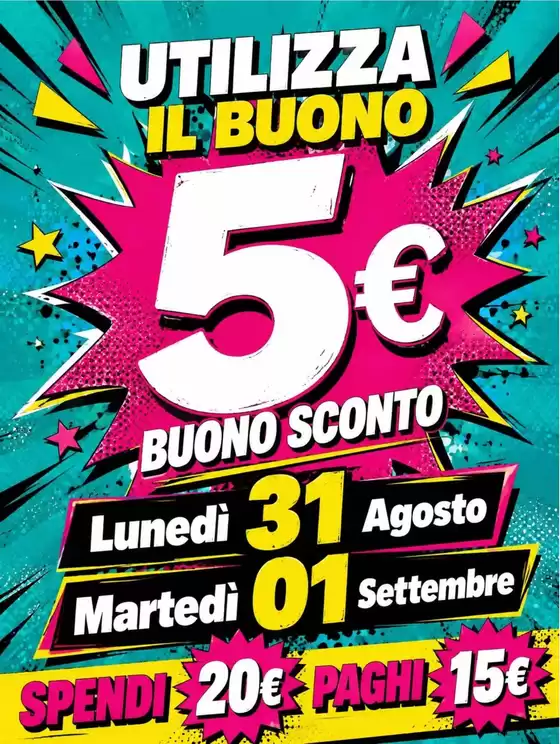 Volantino Euro Shop | Utilizza il buono | 2026-08-31T00:00:00.000Z - 2026-09-01T00:00:00.000Z