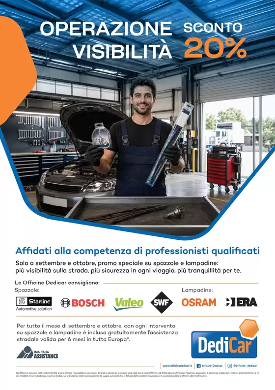 Volantino Dedicar a Bologna | Operazione sconto | 2026-08-31T00:00:00.000Z - 2026-10-31T00:00:00.000Z