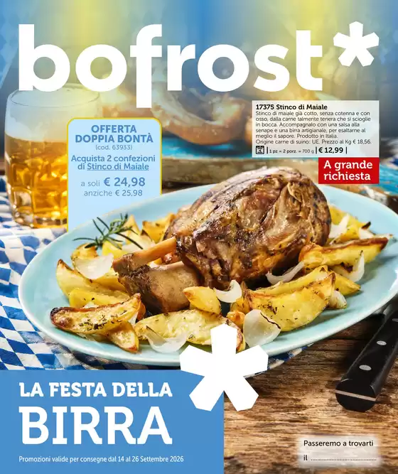 Volantino bofrost * a Cesa | Gustosi ripieni | 2026-08-31T00:00:00.000Z - 2026-09-12T00:00:00.000Z