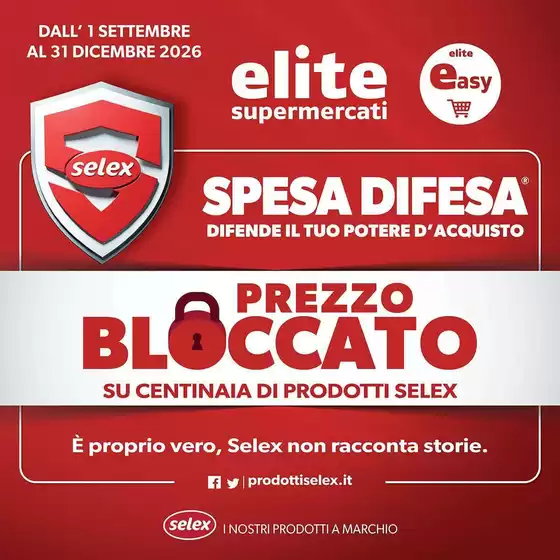 Volantino Elite a Bene Vagienna | Spesa difesa | 2026-09-01T00:00:00.000Z - 2026-12-31T00:00:00.000Z
