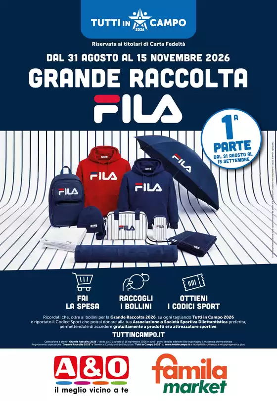 Volantino A&O a Bene Vagienna | Grande raccolta | 2026-09-01T00:00:00.000Z - 2026-09-15T00:00:00.000Z