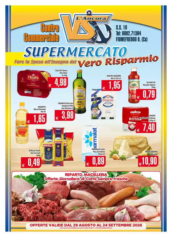 Volantino VS L'Ancora | Vero risparmio | 2026-09-01T00:00:00.000Z - 2026-09-24T00:00:00.000Z