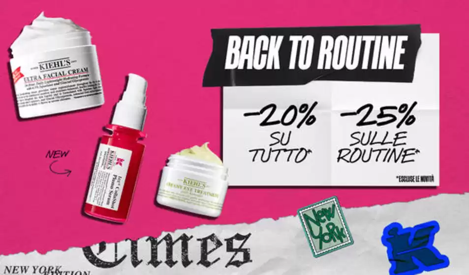 Volantino Kiehls | Back to routine | 2026-09-01T00:00:00.000Z - 2026-09-15T00:00:00.000Z