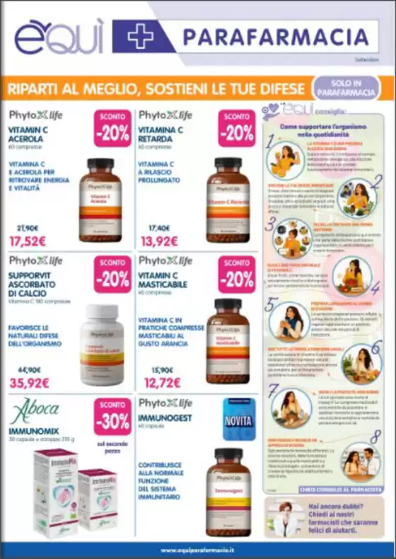 Volantino É Qui Parafarmacie a Nurachi | Settembre | 2026-09-01T00:00:00.000Z - 2026-09-30T00:00:00.000Z