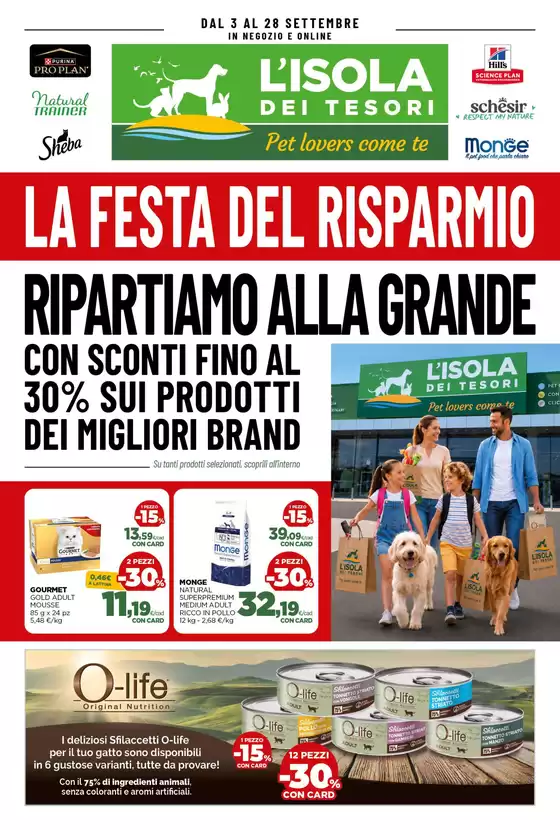 Volantino Isola dei Tesori a Cascina | La festa del risparmio | 2026-09-03T00:00:00.000Z - 2026-09-28T00:00:00.000Z
