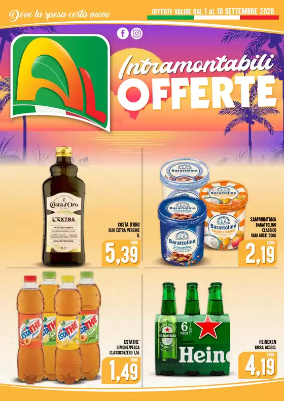 Volantino Al Discount a Varazze | Intramontabili offerte | 2026-09-01T00:00:00.000Z - 2026-09-10T00:00:00.000Z