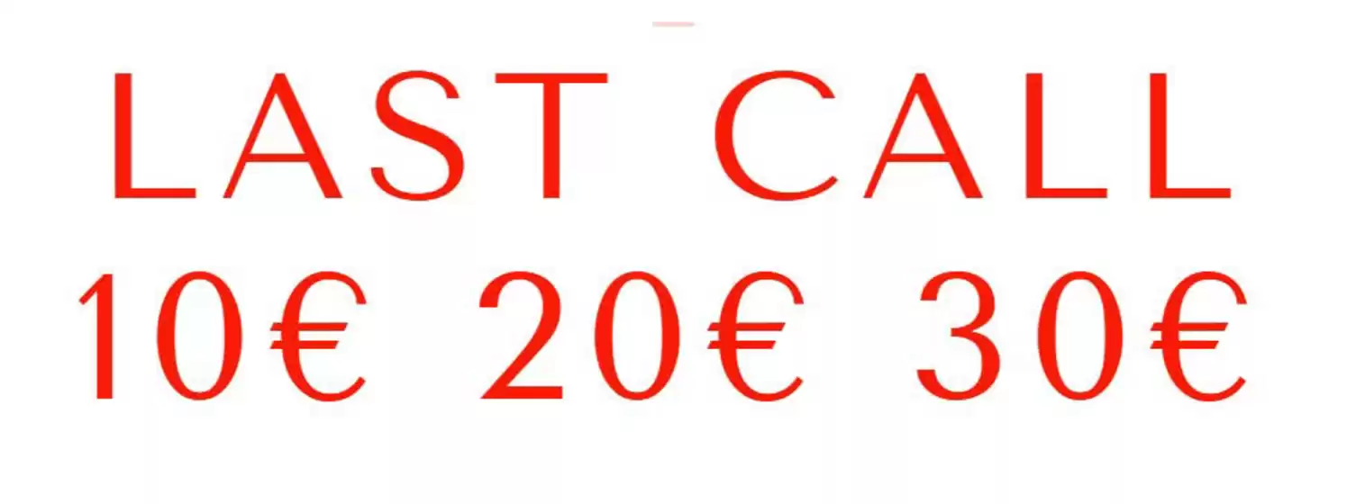 Volantino Talco a Tortona | Last call 10€ 20€ 30€ | 2026-09-01T00:00:00.000Z - 2026-09-30T00:00:00.000Z