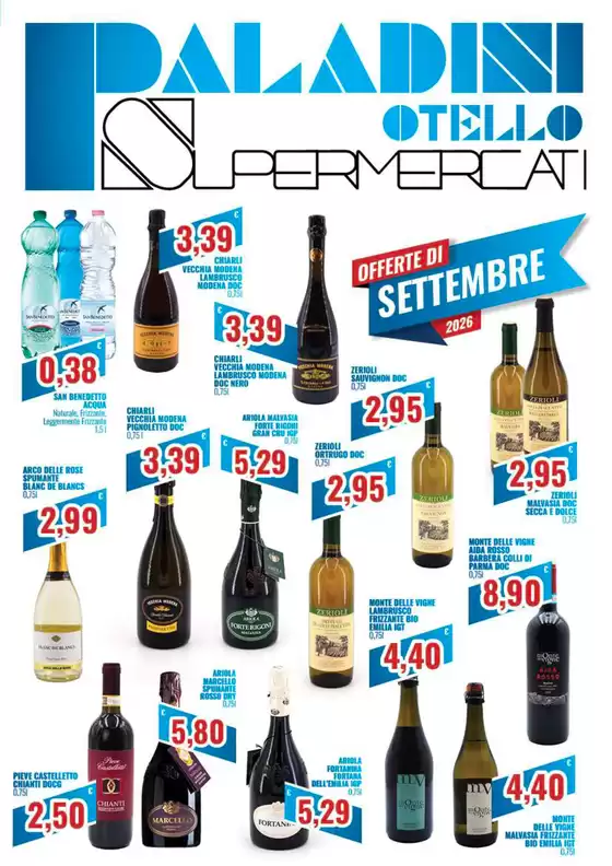 Volantino Paladini Otello a Masserano | Offerte di settembre 2026 | 2026-09-01T00:00:00.000Z - 2026-09-30T00:00:00.000Z