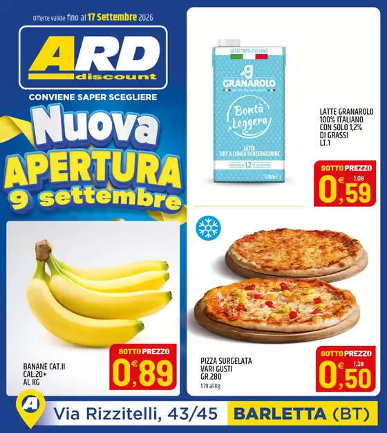 Volantino ARD Discount | Nuova Apertura | 2026-09-09T00:00:00.000Z - 2026-09-17T00:00:00.000Z