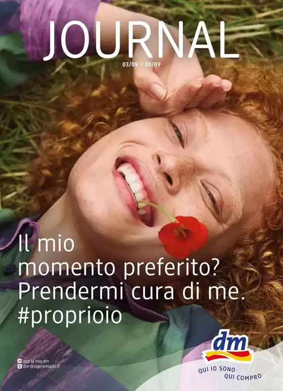Volantino dm a Codogno | Il mio momento preferito? Prendermi cura di me. | 2026-09-03T00:00:00.000Z - 2026-09-30T00:00:00.000Z