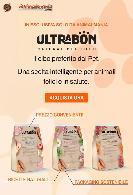 Volantino Animalmania a Pantigliate | Offerte Animalmania | 2026-09-02T00:00:00.000Z - 2026-09-16T00:00:00.000Z