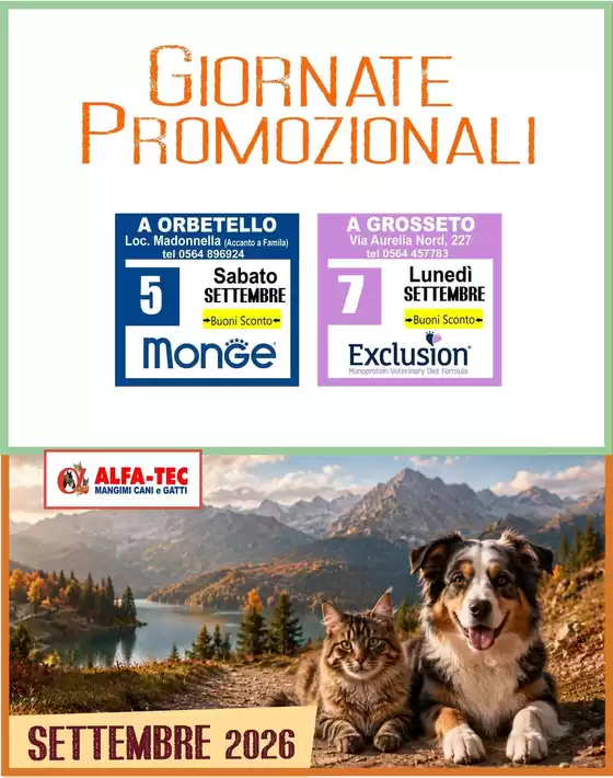 Volantino Alfa Tec | Le nostre migliori offerte per te | 2026-09-05T00:00:00.000Z - 2026-09-07T00:00:00.000Z
