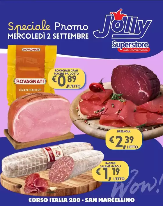 Volantino Jolly Market | Speciale promo | 2026-09-02T00:00:00.000Z - 2026-09-02T00:00:00.000Z
