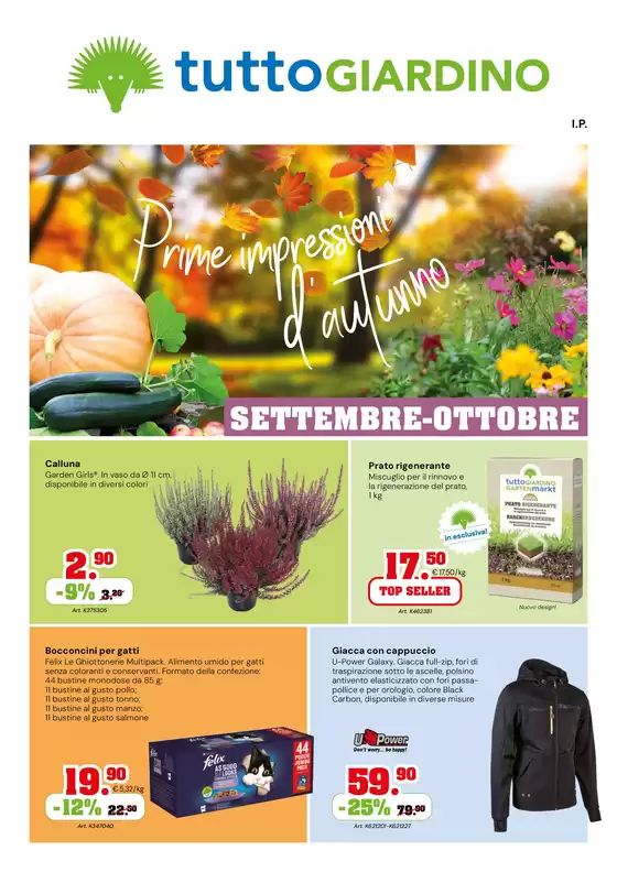 Volantino TuttoGiardino a Roccalumera | Settembre-Ottobre | 2026-09-01T00:00:00.000Z - 2026-10-31T00:00:00.000Z