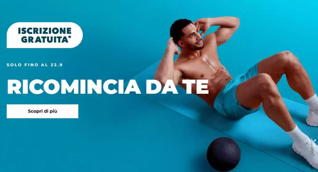Volantino McFIT a Chiavari | Ricomincia da te | 2026-09-02T00:00:00.000Z - 2026-09-22T00:00:00.000Z