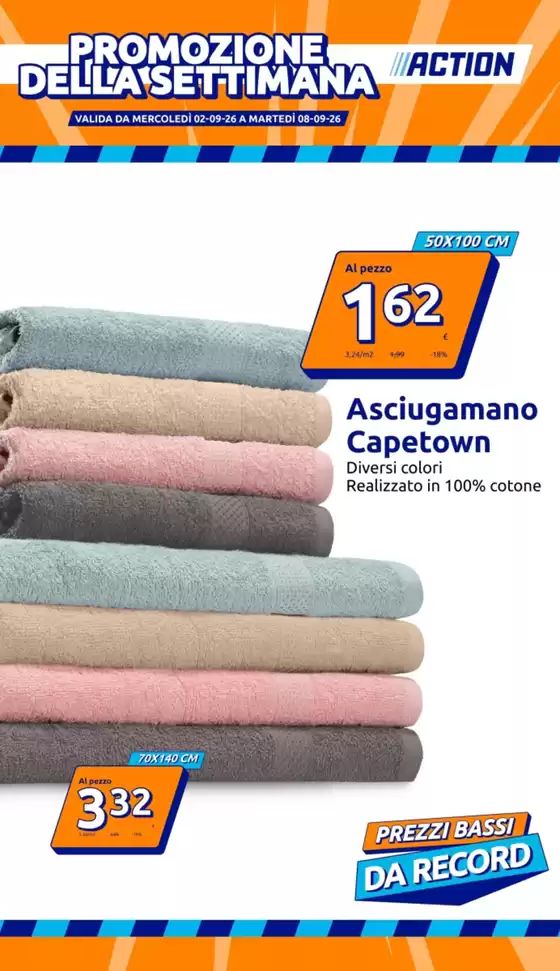Volantino Action a Quart | Promozione della settimana | 2026-09-02T00:00:00.000Z - 2026-09-08T00:00:00.000Z