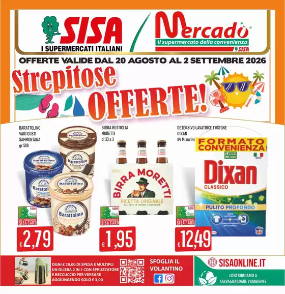 Volantino IperSisa | Strepitose offerte! | 2026-09-02T00:00:00.000Z - 2026-09-02T00:00:00.000Z