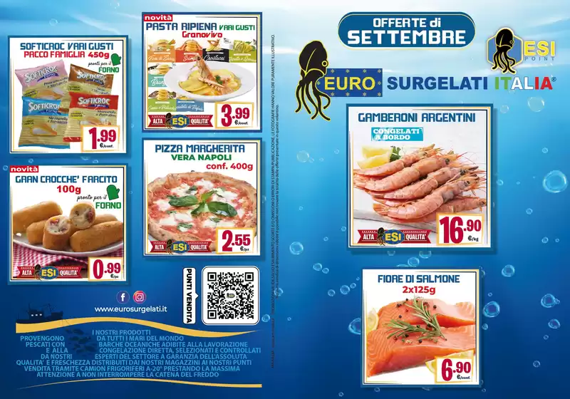 Volantino Eurosurgelati Italia a Santa Marinella | Offerte di Settembre | 2026-09-01T00:00:00.000Z - 2026-09-30T00:00:00.000Z