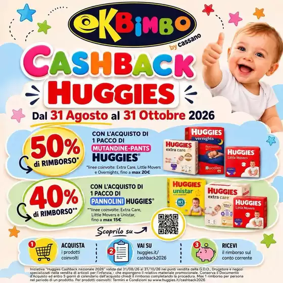 Volantino Ok Bimbo | I nostri migliori affari | 2026-08-31T00:00:00.000Z - 2026-10-31T00:00:00.000Z