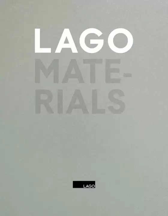 Volantino Lago a Curtatone | LAGO - Materials Catalogue - February 2026 - LOW | 2026-09-03T00:00:00.000Z - 2026-09-17T00:00:00.000Z