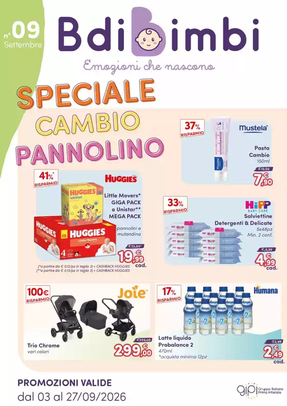 Volantino B di Bimbi a Villesse | VOL BDB Settembre26 | 2026-09-03T00:00:00.000Z - 2026-09-27T00:00:00.000Z