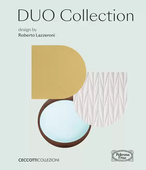 Volantino Poltrona Frau | DUO Collection Catalogue | 2026-09-03T00:00:00.000Z - 2026-09-17T00:00:00.000Z