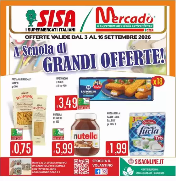 Volantino Mercadò a Pietra de' Giorgi | A scuola di grandi offerte! | 2026-09-03T00:00:00.000Z - 2026-09-16T00:00:00.000Z