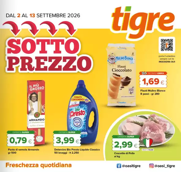 Volantino Tigre | Sottoprezzo | 2026-09-03T00:00:00.000Z - 2026-09-13T00:00:00.000Z