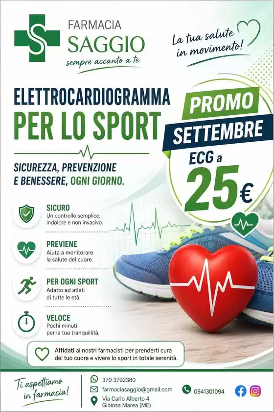 Volantino Farmacia Saggio a Erba | Promo settembre | 2026-09-01T00:00:00.000Z - 2026-09-30T00:00:00.000Z