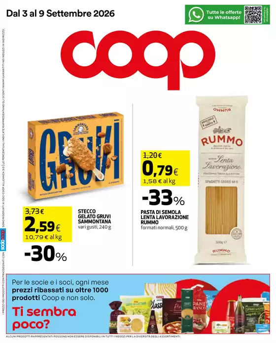 Volantino Coop a Imer | SOLO DIGITALE | 2026-09-03T00:00:00.000Z - 2026-09-09T00:00:00.000Z